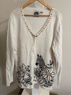 Storybook Knits Zebra Sweater